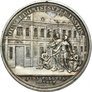 Poniatowski, Kidnapping the King Medal 1771 Oexlein