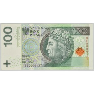 100 złotych 2012 - BE 0000127 -