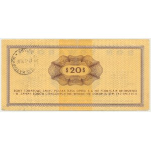 Pewex, 20 dolarów 1969 - FH -