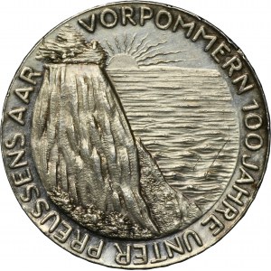 Pomerania, Medal 100th anniversary of Western Pomerania belonging to Prussia 1915