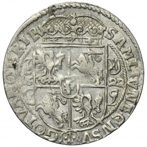 Sigismund III Vasa, 1/4 Thaler Bromberg 1622 - PRVS M