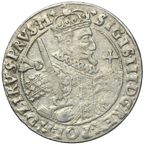 Sigismund III Vasa, 1/4 Thaler Bromberg 1622 - PRVS M