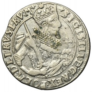 Sigismund III Vasa, 1/4 Thaler Bromberg 1623 - PRV M