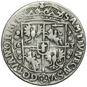 Sigismund III Vasa, 1/4 Thaler Bromberg 1623 - PRVS M