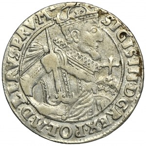 Sigismund III Vasa, 1/4 Thaler Bromberg 1623 - PRV M