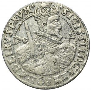 Sigismund III Vasa, 1/4 Thaler Bromberg 1623 - PRV M