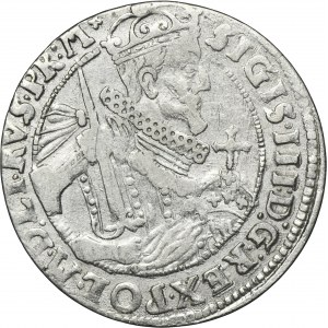Sigismund III Vasa, 1/4 Thaler Bromberg 1624 - PR:M