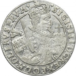 Sigismund III Vasa, 1/4 Thaler Bromberg 1622 - PRV M