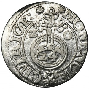 Zygmunt III Waza, Półtorak Ryga 1620 - RZADSZY