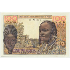 West African States, Benin, 100 Francs 1961