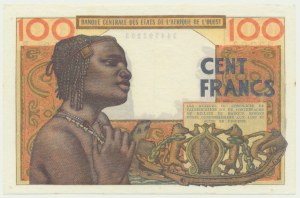 Západoafrické státy, Benin, 100 franků 1961