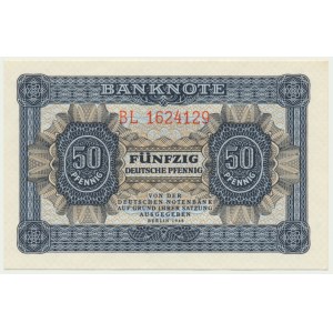 Niemcy, DDR, 50 fenigów 1948