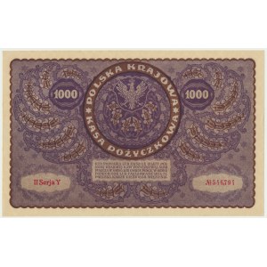 1,000 marks 1920 - II Serja Y -.