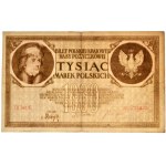 1.000 marek 1919 - III Ser.C - Fałszerstwo z epoki - NIEWYŁAPANE