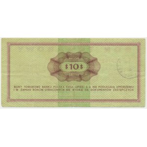 Pewex, 10 dolarów 1969 - FF -