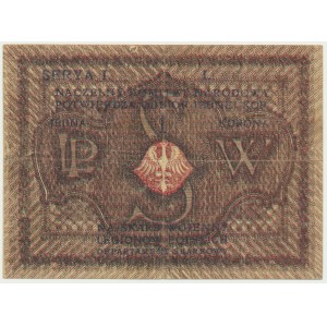 Supreme National Committee for the War Treasury of the Polish Legions, 1 crown