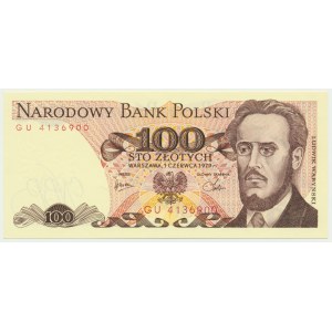 100 złotych 1979 - GU -
