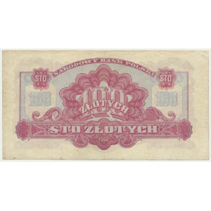 100 zloty 1944 ...owym - AA - RARE