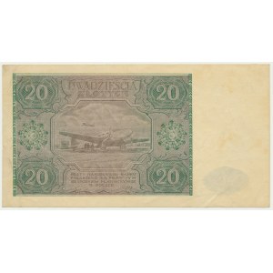 20 złotych 1946 - E -