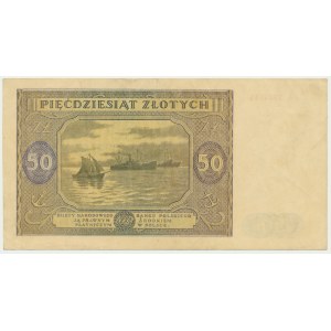 50 złotych 1946 - A - pierwsza seria