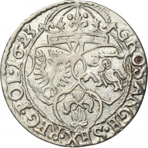 Sigismund III Vasa, 6 Groschen Krakau 1623