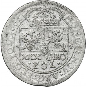 Jan II Kazimierz, Tymf Kraków 1665 AT - NIENOTOWANY
