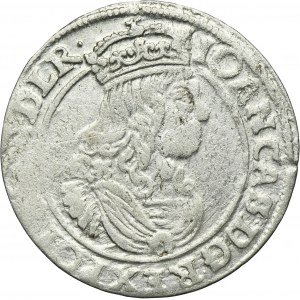 John II Casimir, 6 Groschen Bromberg 1663 AT