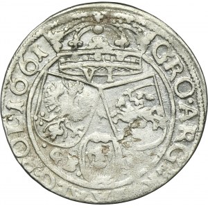 John II Casimir, 6 Groschen Lviv 1661 GBA