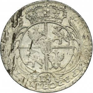 Augustus III of Poland, 18 Groschen Leipzig 1755 EC