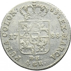 Poniatowski, 4 Groschen 1788 EB