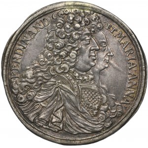 Germany, Principality of Schwarzenberg, Ferdinand Wilhelm Eusebius, Thaler Kremnica 1696 MIM