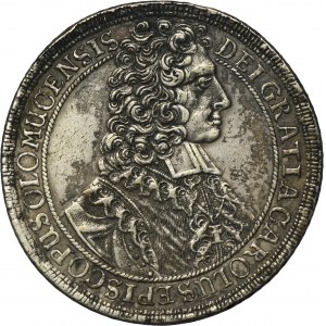 Austria, Bishopric of Olomouc, Karl III Joseph von Lothringen, Thaler Kremsier 1707