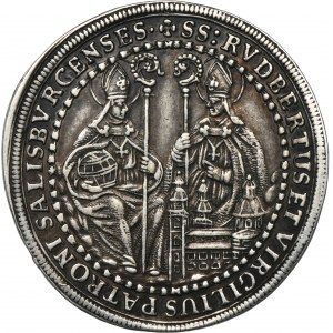 Austria, Archbishopric of Salzburg, Johann Ernst von Thun Hohenstein, 1/2 Thaler Salzburg 1694