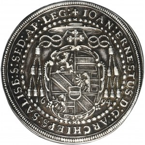 Austria, Archbishopric of Salzburg, Johann Ernst von Thun Hohenstein, 1/2 Thaler Salzburg 1694