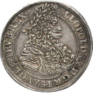 Austria, Leopold I, 1/2 Talara Kremnica 1698