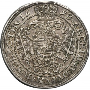 Austria, Leopold I, 1/2 Thaler Kremnitz 1698