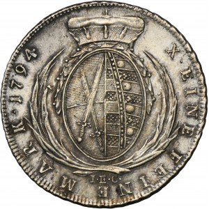 Niemcy, Elektorat Saksonia, Fryderyk August III, Talar Drezno 1794 IEC
