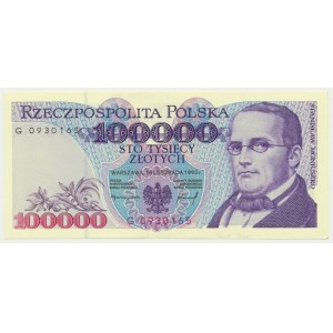 100,000 PLN 1993 - G -