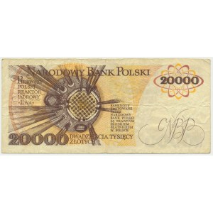 20,000 zl 1989 - AA -.