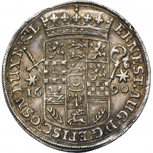 Nemecko, Brunswick-Lüneburg-Calenberg, Ernest August, 2/3 Thaler Zellerfeld 1690