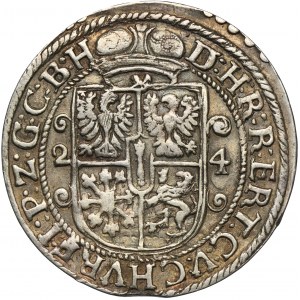 Duchy of Prussia, Georg Wilhelm, 1/4 Thaler Königsberg 1624