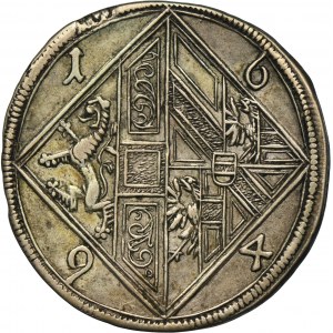 Austria, Archbishopric of Salzburg, Johann Ernst von Thun Hohenstein, 15 Kreuzer Salzburg 1694