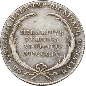 Austria, Franz II, Coronation Token 1804