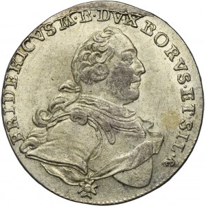 Germany, Brandenburg-Bayreuth, Friedrich III, 1/6 Talara Bayreuth 1757