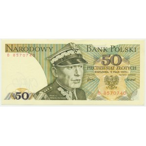 50 złotych 1975 - B -