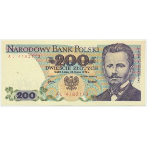 200 złotych 1976 - AL -