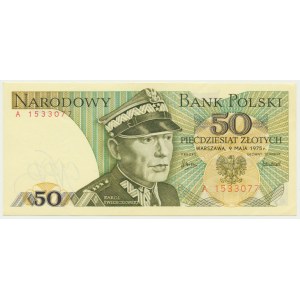 50 zloty 1975 - A -.