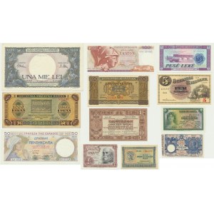Europa, zestaw banknotów (12 szt.)