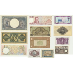 Group of European banknotes (12 pcs.)