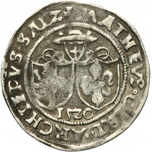 Austria, Archbishopric of Salzburg, Matthäus Lang von Wellenburg, 4 Kreuzer (batzen) Salzburg 1520